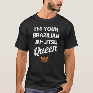 Camiseta Sou Sua Rainha Jiu Jitsu Brasileira