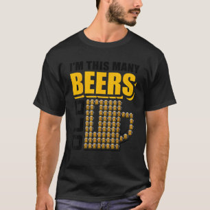 Camiseta Sou Tantas Cervejas Velho 75º Aniversário 75 Anos 