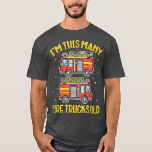 Camiseta Sou tantos Caminhões de Fogo segundo aniversário 2