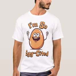 Camiseta Sou tão cúmplice! Pomos de ovos bonitos e punny