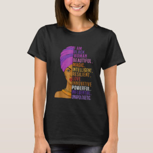 Camiseta Sou Tiffany Black Woman History Month 2023 Orgulho