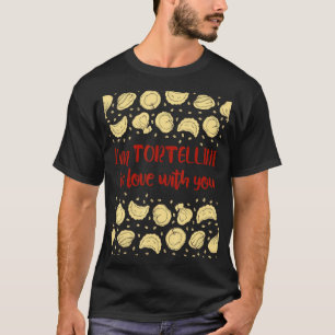 Camiseta Sou Tortellini apaixonado por você, analista itali