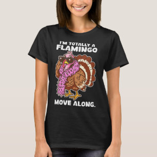 Camiseta Sou Totalmente Um Flamingo Se Afaste Piada Dia De