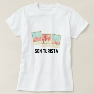 Camiseta Sou turista em galego - filho turista