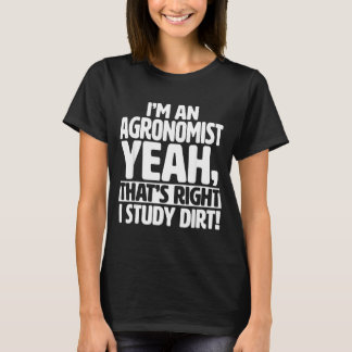 Camiseta Sou Um Agrônomo Eu Estudo Terra - Agronomia Divert