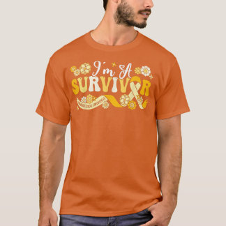 Camiseta Sou um apoio à conscientização de Canceres de infâ