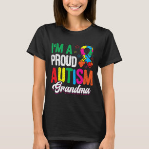 Camiseta Sou um Autista Autista vovó Autista de apoio a uti