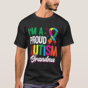 Camiseta Sou um Autista Autista vovó Autista de apoio a uti