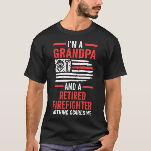 Camiseta SOU UM Avô E Um Bombeiro Aposentado