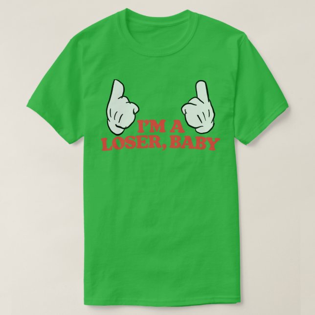 Camiseta Sou Um Bebê Perdido 1 (Frente do Design)