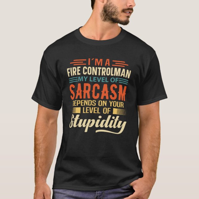 Camiseta Sou um bombeiro (Frente)