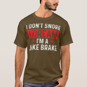 Camiseta Sou Um Caminhão Jake BrakeTrucker Semi Truck
