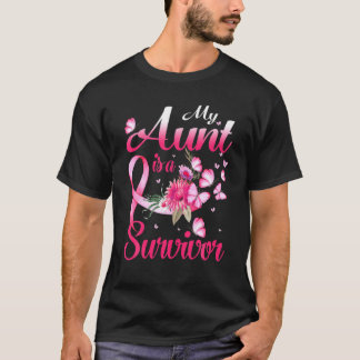 Camiseta Sou um Cancer de Sobrevivência Sensibilização Cora