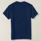 Camiseta Sou Um Cara Estranho - Azul (Verso do Design)