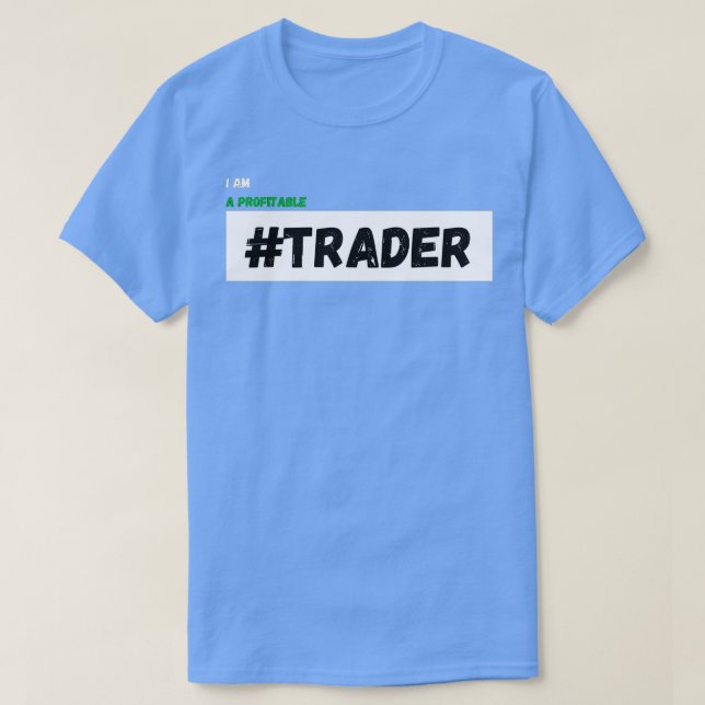 Camiseta Sou um Comerciante Rentável (Frente do Design)
