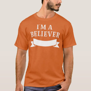 Camiseta Sou um Crente Branco