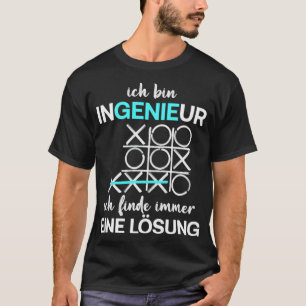 Camiseta Sou Um Engenheiro Que Sempre Encontro Uma Solução