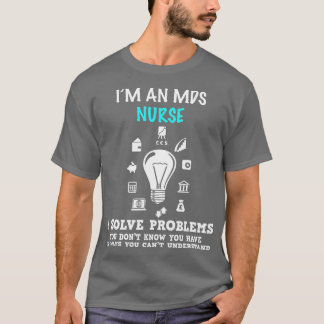 Camiseta Sou um estudante de Enfermeira MDS que dá Medicina