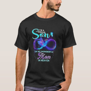 Camiseta Sou Um Filho Orgulhoso Da Minha Mãe Maravilhosa No