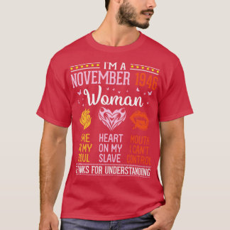 Camiseta Sou Um Fogo De 19 De Novembro No Coração Da Alma E