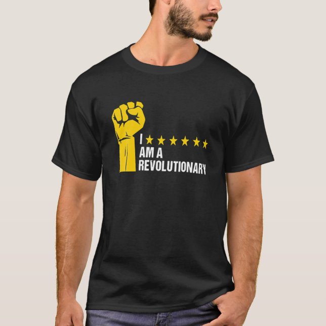 Camiseta Sou Um Fred Hampton Revolucionário (Frente)