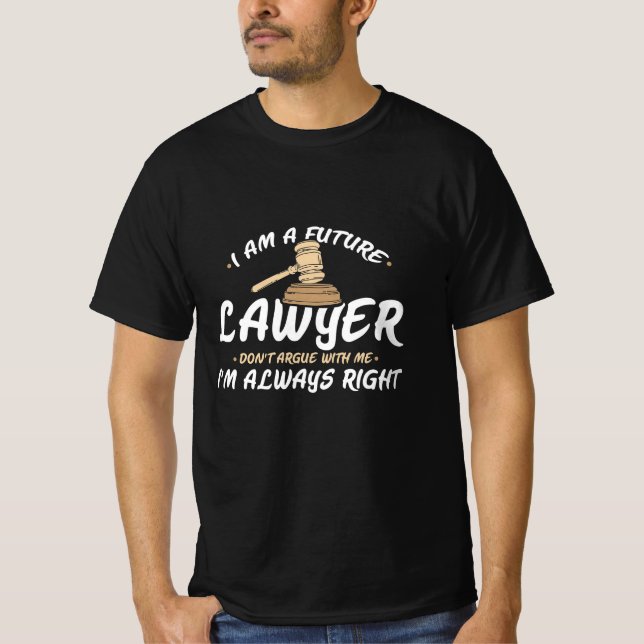 Camiseta Sou Um Futuro Advogado (Frente)