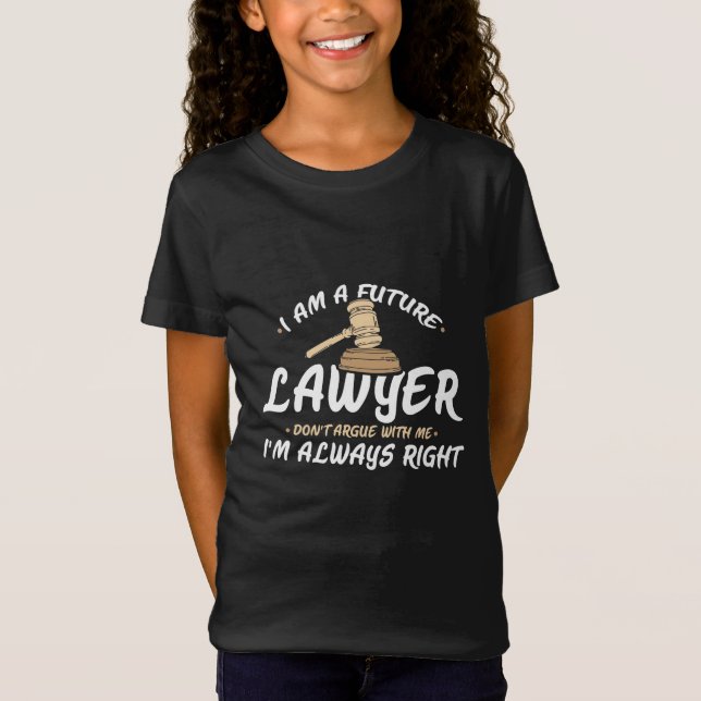 Camiseta Sou Um Futuro Advogado (Frente)