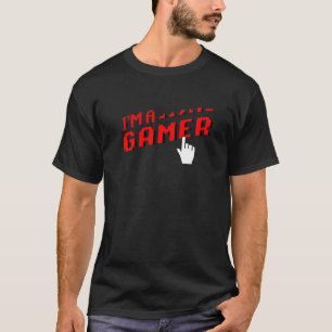 Camiseta Sou um Gamer Video Game Player Geek Pc Console