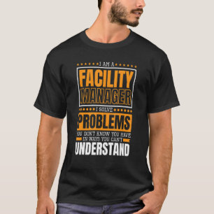 Camiseta Sou Um Gerenciador De Instalações Gerenciamento De