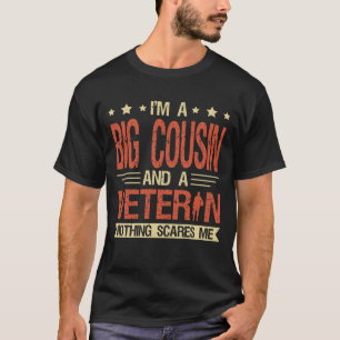 Camiseta Sou um grande camarada e um veterano nada me assus
