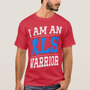 Camiseta Sou um guerreiro da ELA Dando um presente para a c