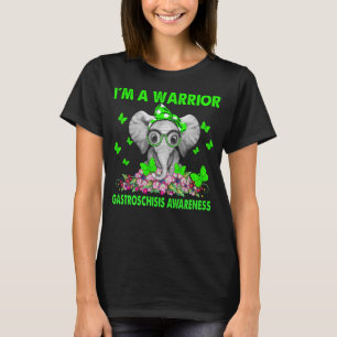 Camiseta Sou um guerreiro GASTROSCHISIS SENSIBILIZADO