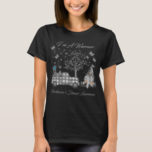 Camiseta Sou um guerreiro que conhece a doença de Parkinson