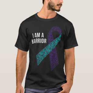 Camiseta Sou Um Guerreiro Que Preveni O Suicídio E Combater