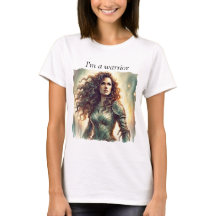 Sou um guerreiro T-Shirt, abraça a sua força