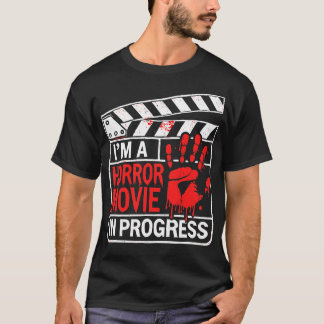 Camiseta Sou um Horror em Progresso Design de Impressão de
