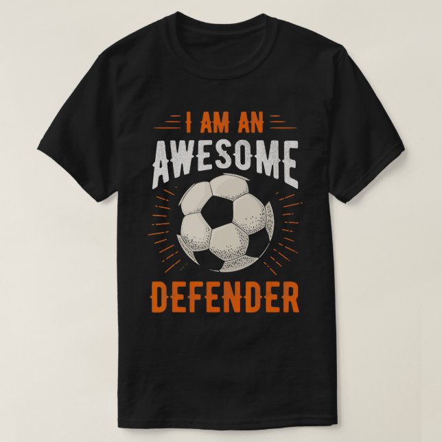 Camiseta Sou Um Incrível Defensor Que Corresponde Ao Presen (Frente do Design)