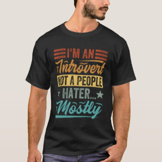 Camiseta Sou Um Introdutor Não Uma Pessoas Na Maioria