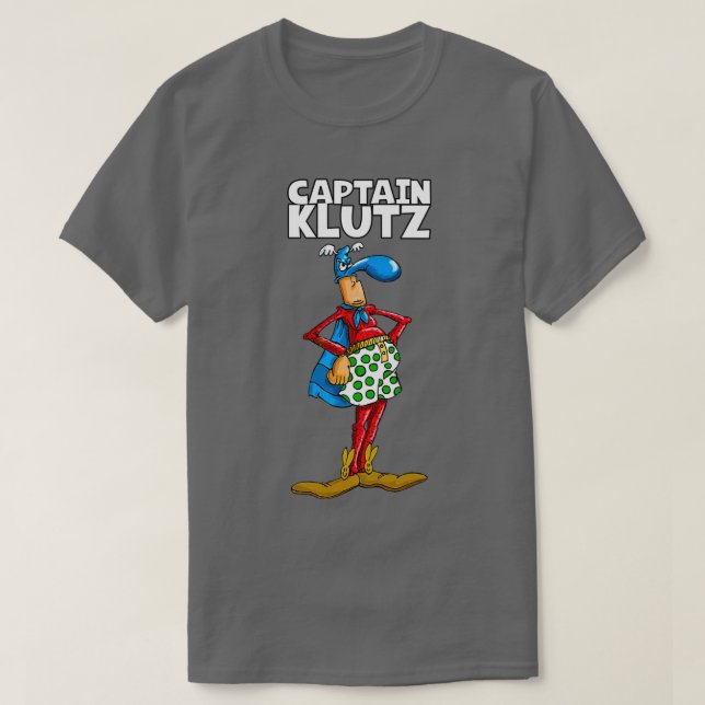 Camiseta Sou um Klutz (Frente do Design)