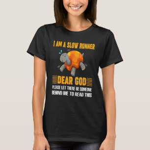 Camiseta Sou Um Lento Executante Para Ler Este Engraçado Fu