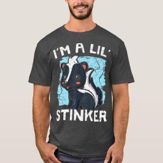 Camiseta Sou Um Lil Stinker Selvagem Animal Skunk Whisperer