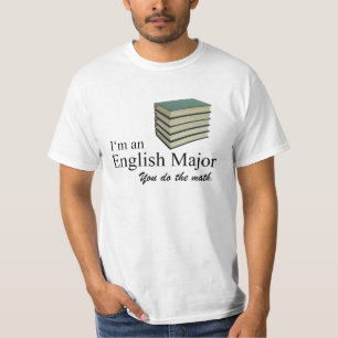Camiseta Sou um Major Inglês que você faz as contas