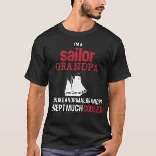 Camiseta Sou um marinheiro de coloração