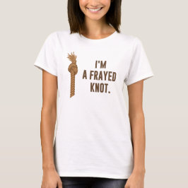 Camiseta Sou um Nó Frayed