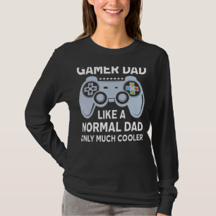 Camiseta Sou um Pai de jogador como um jogador de Pai norma