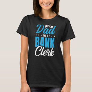 Camiseta Sou um Pai e um caixa de cheques bancários