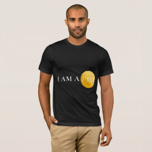 Camiseta SOU UM PRO   Minimalista Motivacional 