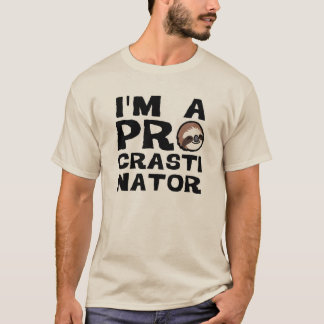 Camiseta Sou um PROCrastinator