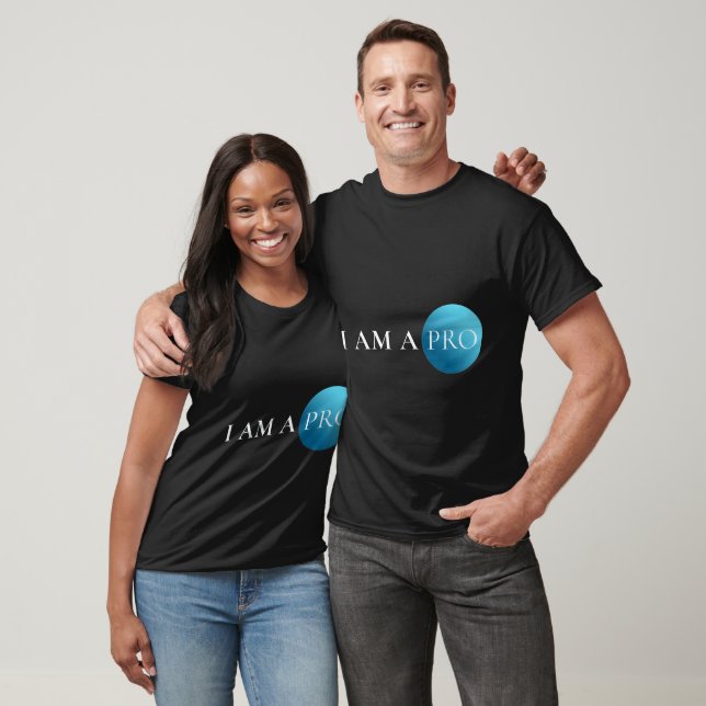 Camiseta SOU UM PROFISSIONAL | Empoderamento Minimalista  (Unissex)