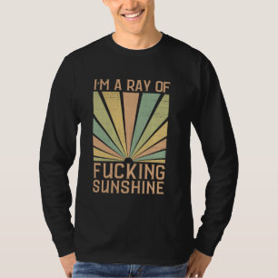 Camiseta Sou um Raio de Sol de Merda Sarcasmo Humor Su